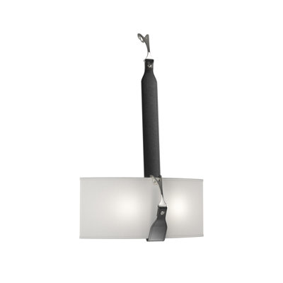 Saratoga Half Drum Shade 2 Light Wall Sconce