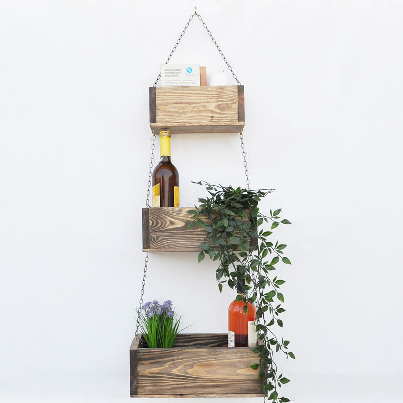 3 Piece Spruce Tiered Shelf