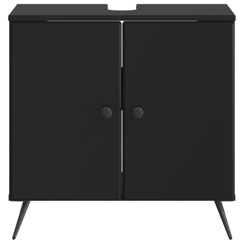 Under Sink Cabinet, Black