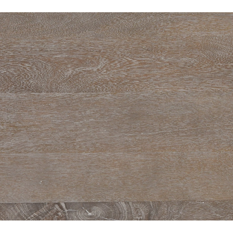 Viva Solid Wood Bar, Iron/Beige/Black