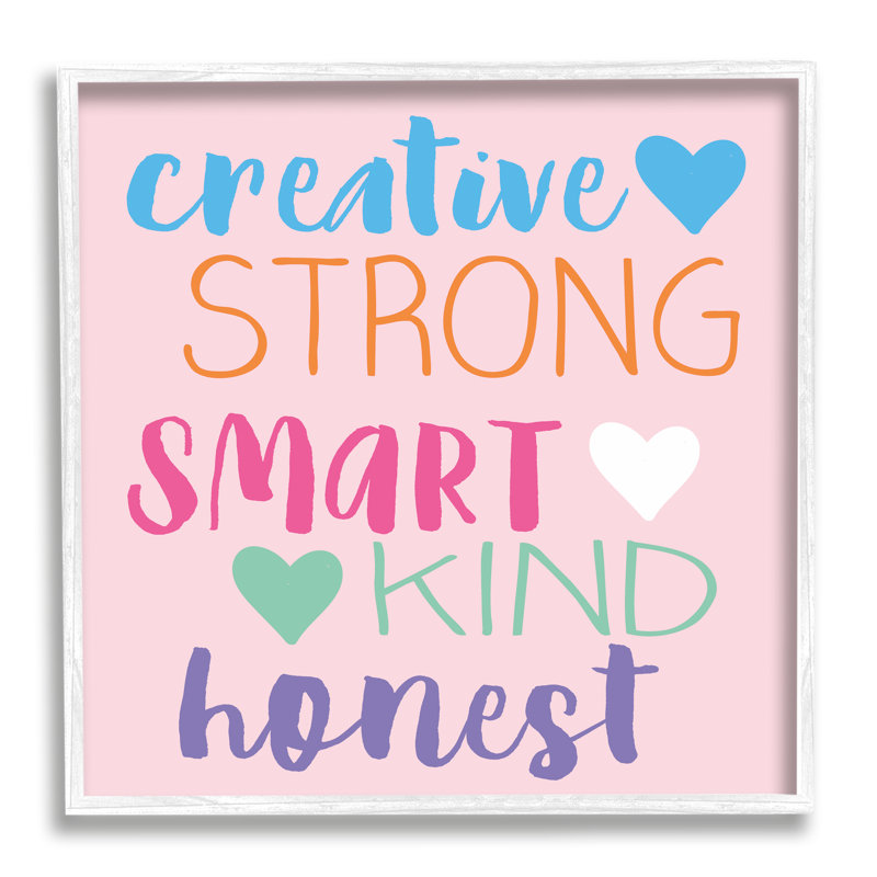 Creative Creative Smart Confidence On Wood par Lula Bijoux & Co., impression, H 24 po x l 24 po