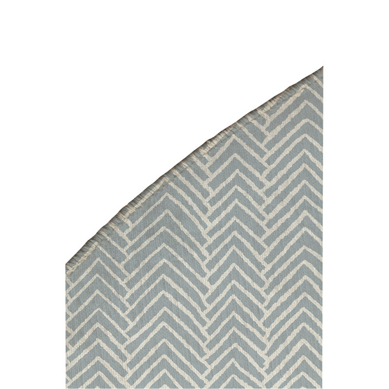 Chevron Block Kids Play Mat, Slate Blue/Blue