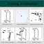 Genic 20 cm L Towel Rack