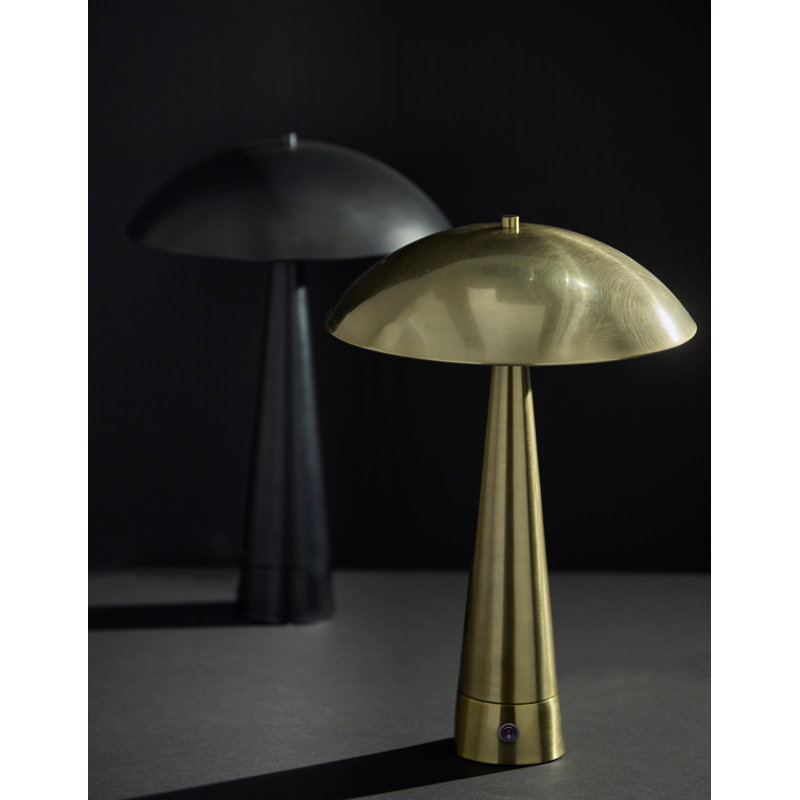 Vortex Table Lamp, Black, Black