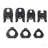 7PCS Megapress Pressing Kit 1/2" To 2" For Standard Press Tools With Case