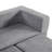 Compression Modular Sofas, Grey Foam Modern Sofa Bed For Small Home