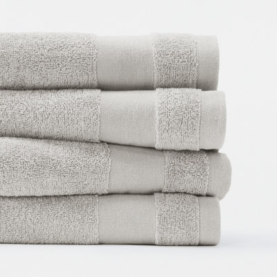 Ensemble de 4 essuie-mains 100% coton