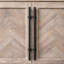 Armoire d'appoint en bois massif Abdulla