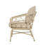 Fauteuil club Bruce, structure en bois robuste avec revêtement doux