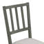 Ensemble de salle à manger 5 pièces avec 3 chaises rembourrées et un banc incurvé rustique-1342450750