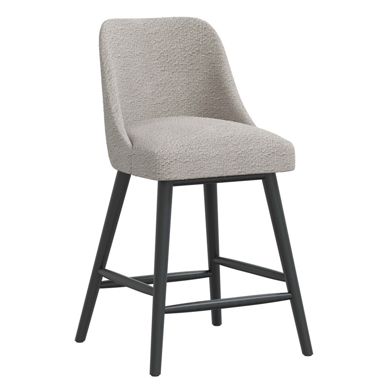 Tabouret de bar et de comptoir Gallie, Tabouret de comptoir (siège d'une hauteur de 27 p, Boucle éléphant classique