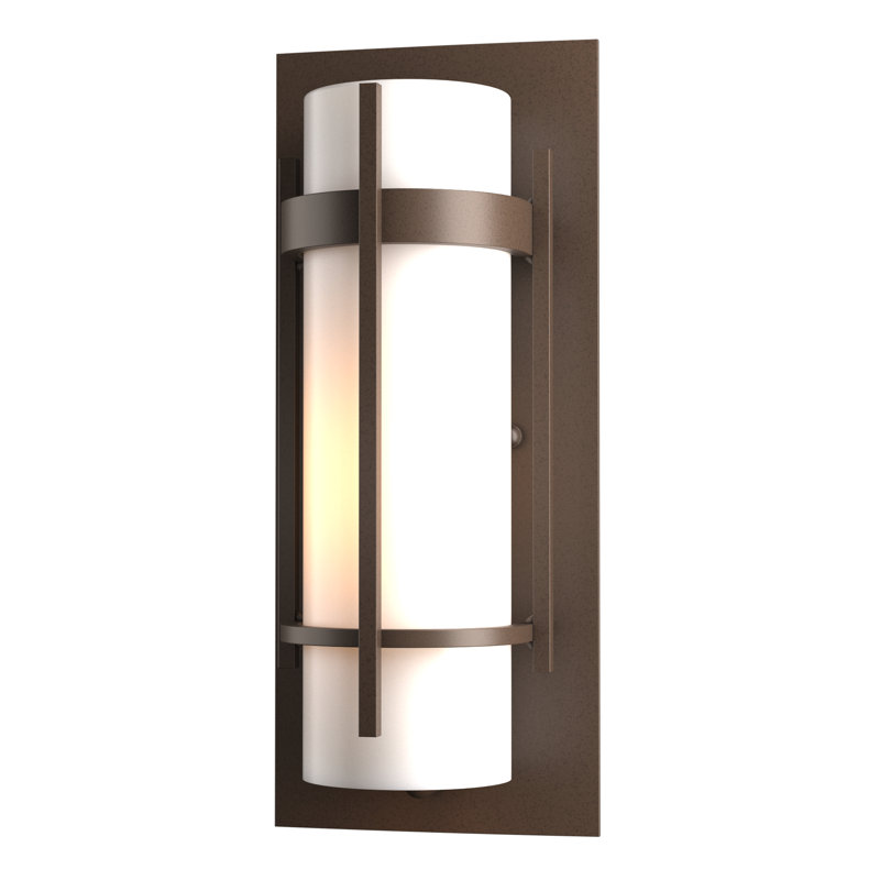 Banded Outdoor Flush Mount, Coastal Bronze, 25.9" H x 9.9" W x 8.1" D
