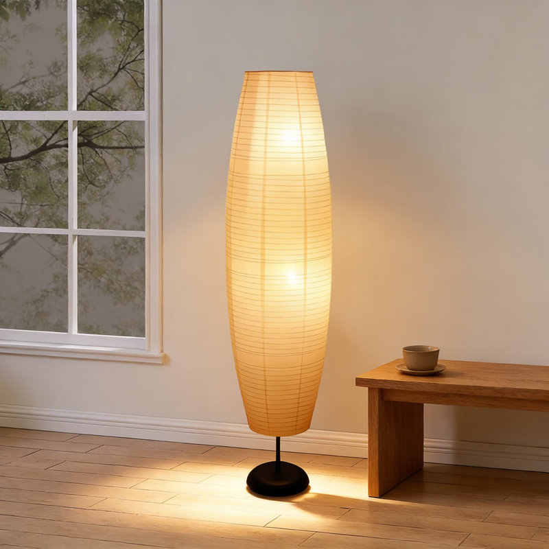 Lampe sur pied en papier Modern Modern