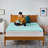 Linenspa 1.5" 7-Zone Cooling Gel and Green Tea Memory Foam Mattress Topper - Full-1959199080-1959199085