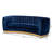 Kwajo 93.3" Velvet Tuxedo Arm Sofa