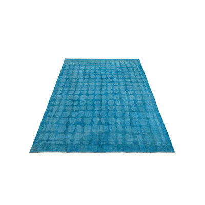 Tapis bleu Indira