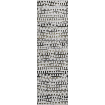 Premium Machine Washable Prisco Ivory Rug