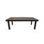 Ensemble repas 9 pièces tissé pour patio, gris-416122617