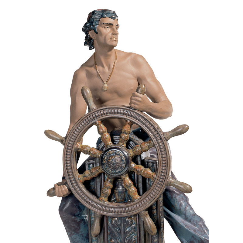 Statue marin de mer orageux