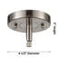 Mini-luminaire suspendu 1 lumière avec abat-jour natté Natural Ballston Dome-276928173-276928177