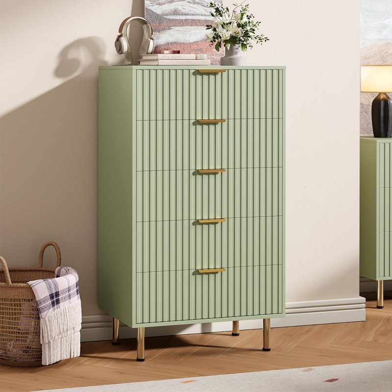 70.1 cm W Chest of 5 Drawers