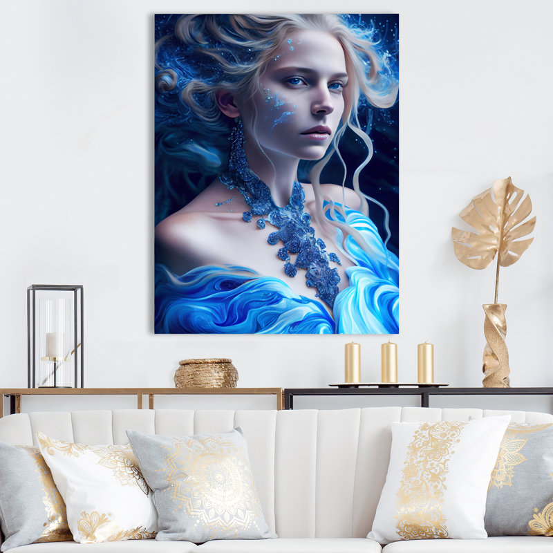 Fantasy & Sci-Fi Wall Decor on Metal, 40" H x 30" W x 1" D