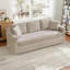 Canapé-causeuse moderne 3 places en chenille-284850029