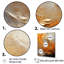«Gold Orange Desert Mirage Spiral», reproduction sur toile à spirales abstraites-501479514-501479510