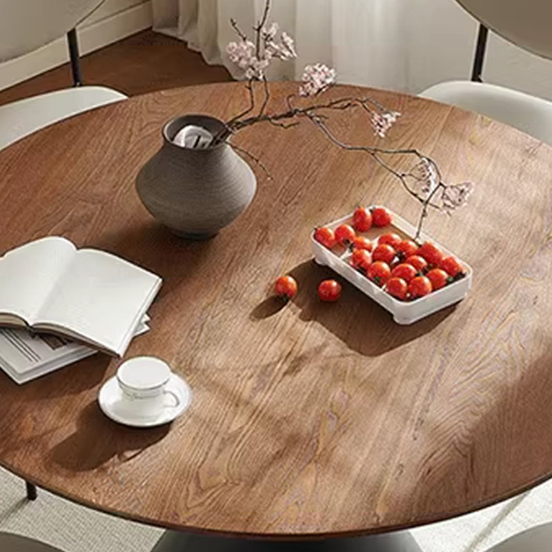 Knarik Round Dining Table, 51.18" W x 51.18" L