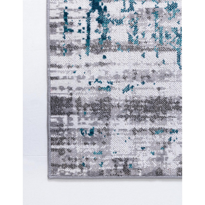 Dota Abstract Indoor Rug, Rectangle 3'3" x 5'3"