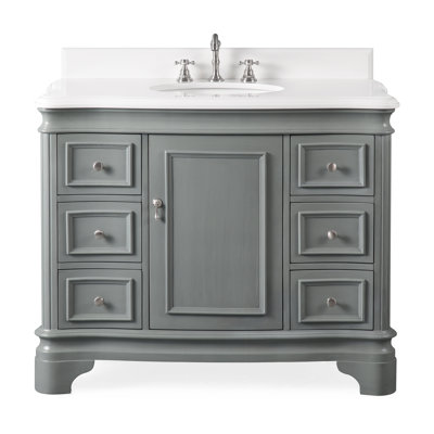 Sesto 42'' Single Bathroom Vanity with Top