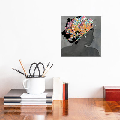 Graffiti Portrait I by Carol Robinson - Gallery-Wrapped Canvas Giclée on Canvas