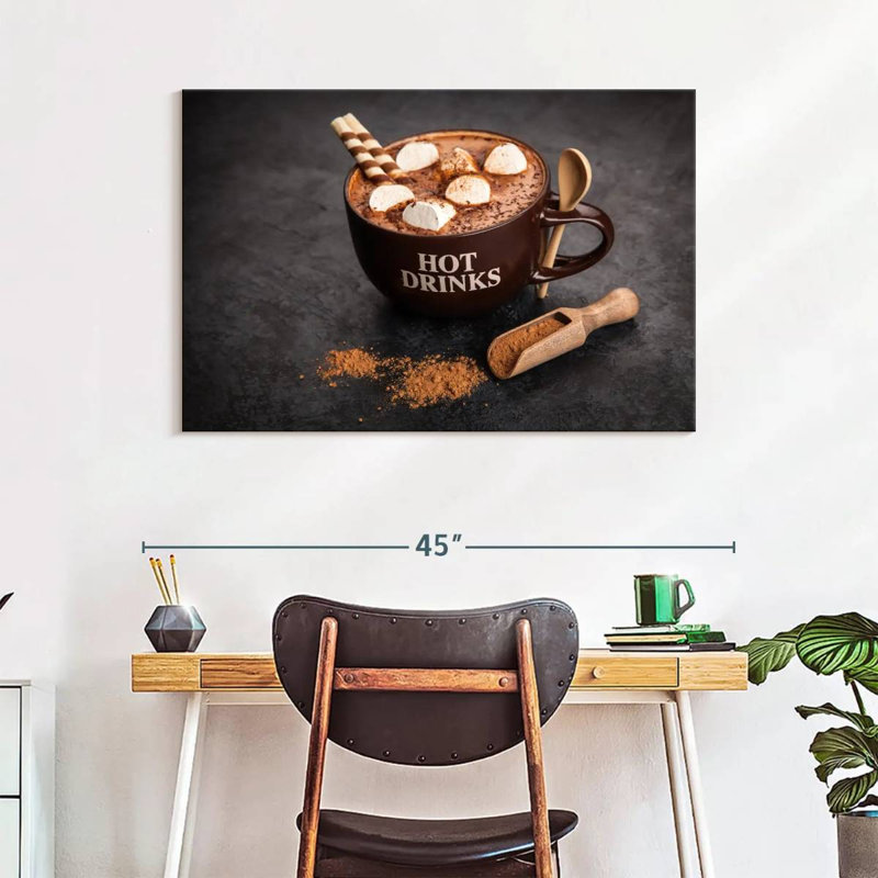 Yarlin Hot Cocoa, 26" H x 39" W