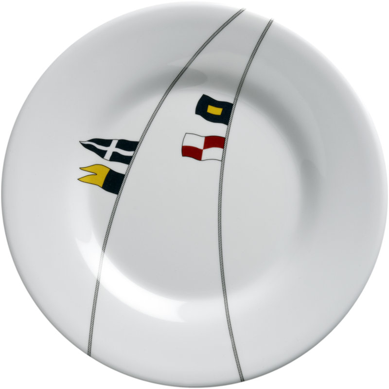 Brinkerhoff Melamine Dinnerware Set 24 Piece - Service for 6