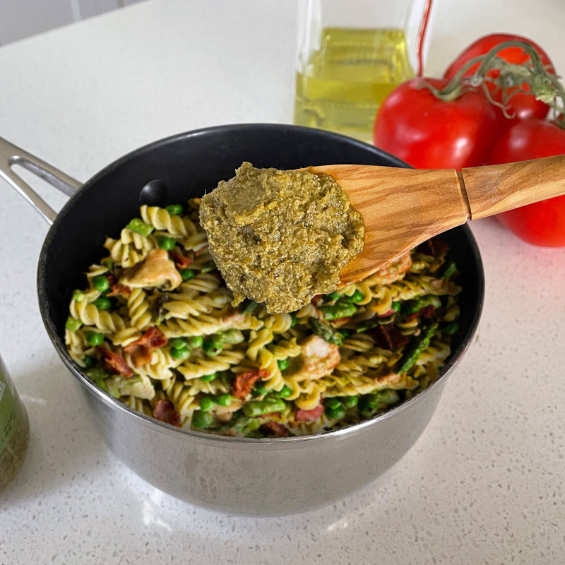 Tovolo Mini Olivewood Spatula For Mixing, Serving, And Stirring