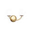 Alain 2 Light Frosted Dimmable Vanity Light-1491336651