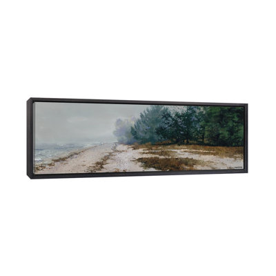 Morning Fog by Maggie Vandewalle - Panoramic Painting on Canvas