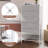 6-drawer Dresser, White-83610630