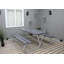 Berdeja Rectangular Outdoor Dining Table , cm W 444.5cm cm D-1147767332