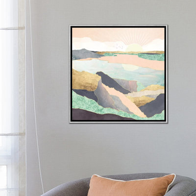 Sunrise Beach - impression d'art graphique