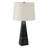 30X16" Tapered Marble Lamp, Black