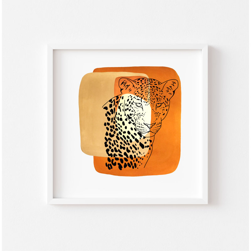 Abstract Leopard - Print on Plastic / Acrylic