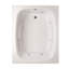 Designer Alexis 60" x 48" Whirlpool Acrylic Bathtub-9227461-88749454