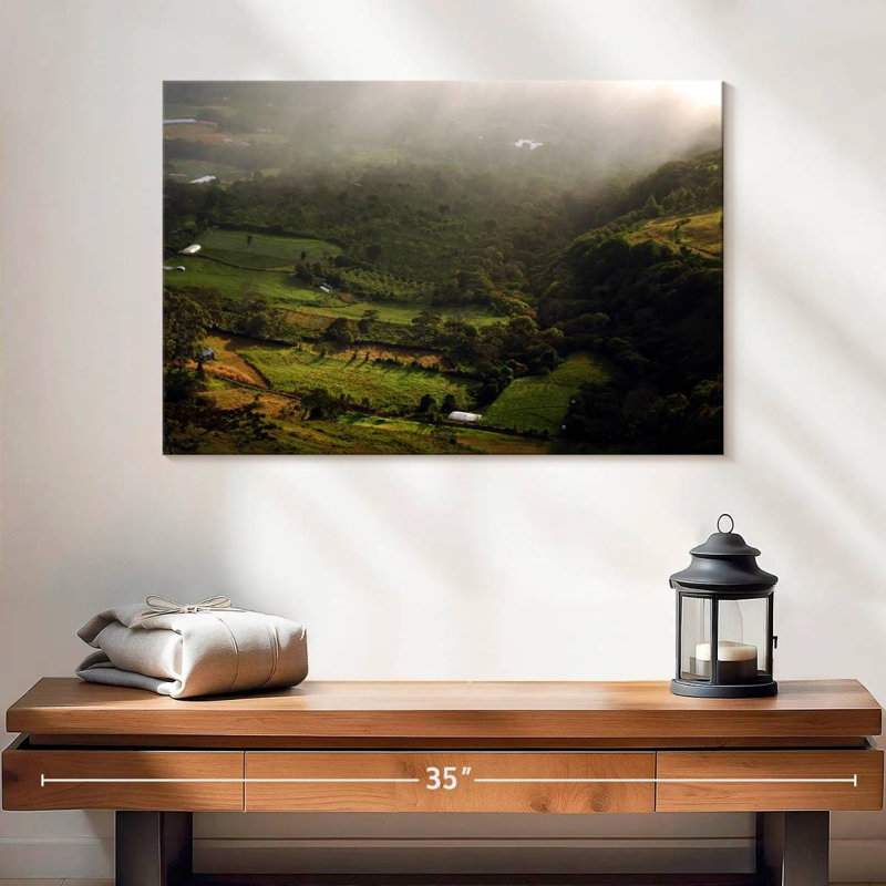 Ravi Volcan Baru Fields, 16" H x 24" W