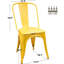 Lilian 18.1'' H Metal Stacking Side Chair-1186717855