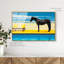 Oliver Gal Palm Springs Stallion Fashion - Framed Acrylic Glass Wall Art-1771405742-1771405748