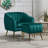 Accent Armchair with Ottoman-1712181958