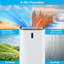  Climatiseur portatif blanc 14 000 BTU avec chauffage et WIFI