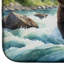 Tapis de séchage Alaskan Wilderness Grizzly Bear