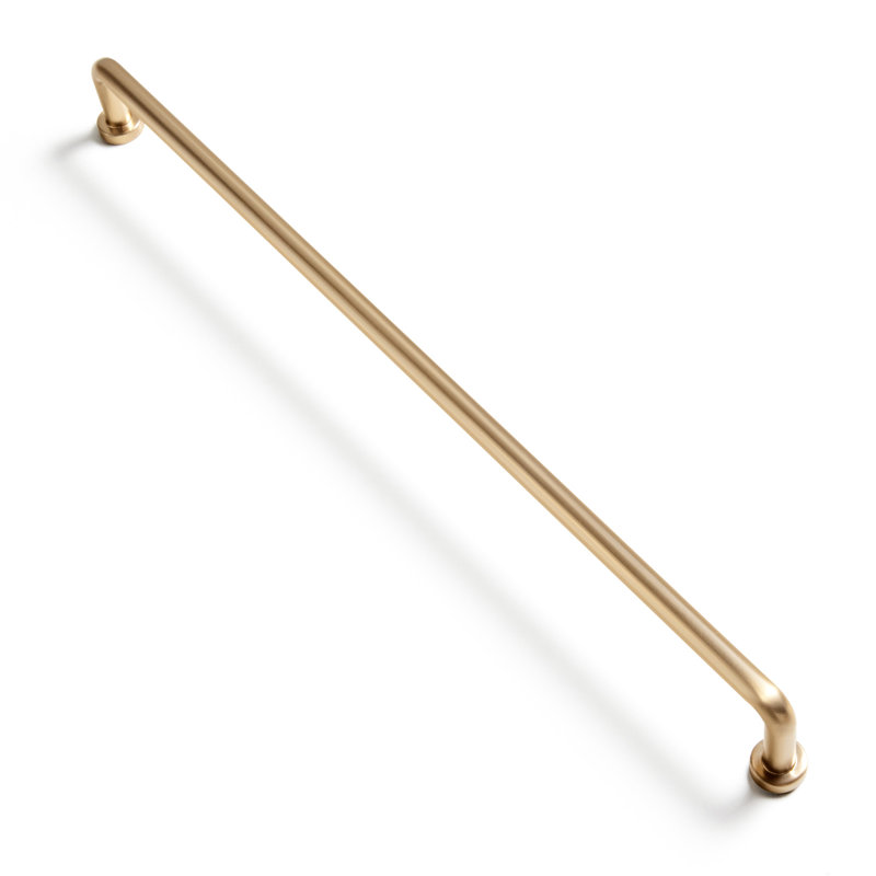 Ensemble de poignées de barre de centre à centre, Bronze champagne, 12 3/5''